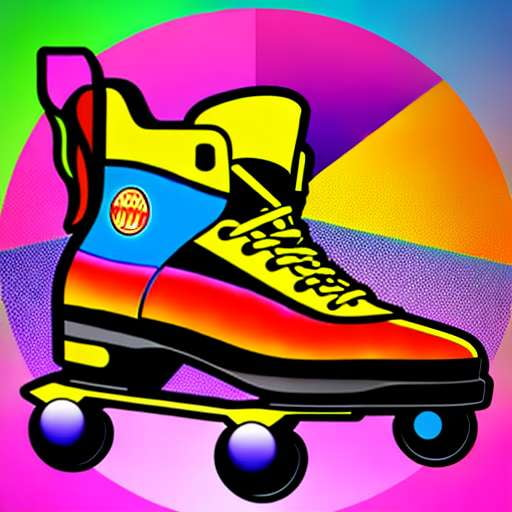 Roller Skating Sticker Midjourney Templates – Socialdraft