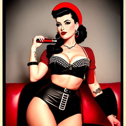 Rockabilly Pin-Up Style