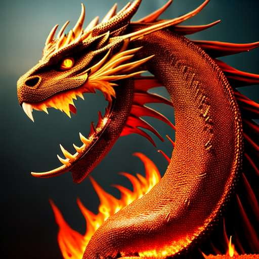 drawings of dragons realistic