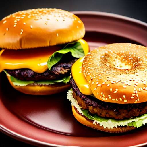 Gourmet Pretzel Bun Burger Midjourney Prompt – Socialdraft