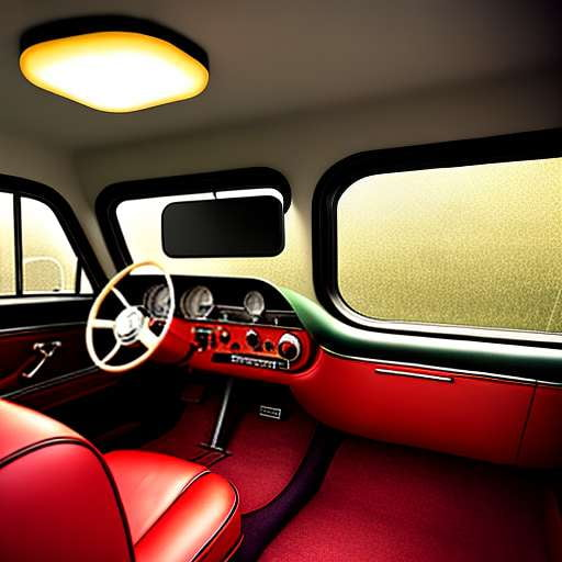 custom classic car interior