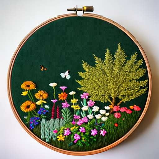 DIY Embroidery Hoop Wall Art