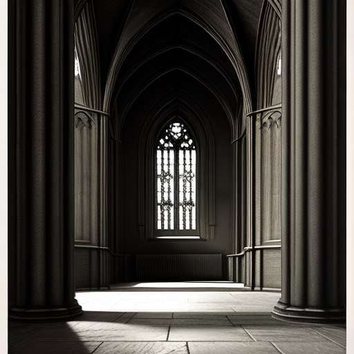 Gothic Tower Interior Midjourney: Create a Hauntingly Beautiful Scene