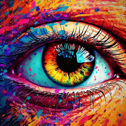 Colorful Eye Midjourney Prompt: Create Your Own Vibrant Artwork