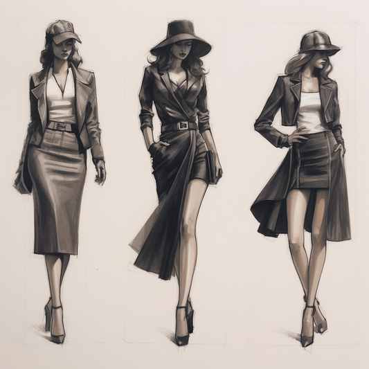 Fashion Sketch Midjourney: Create Realistic Fashion Illustrations