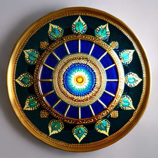 Custom Mandala Mosaic Mirror Midjourney Prompt - Unique Image Generation - Socialdraft