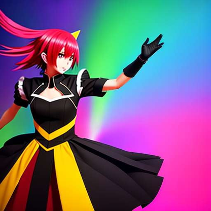 Anime Dance Celebration Midjourney Prompt - Create Your Own Animated Party Scene - Socialdraft