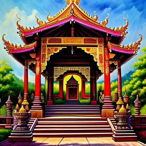 "Naga Temple: Custom Midjourney Prompt for Stunning Image Generation" - Socialdraft
