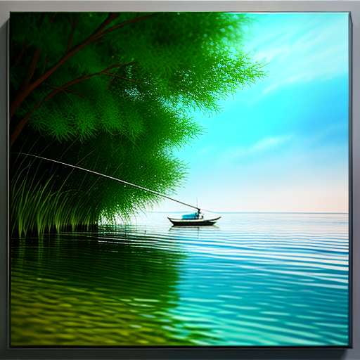 "Fishing Dodger" Midjourney Prompt: Create Your Own Masterpiece with Personalized Fishing Art - Socialdraft