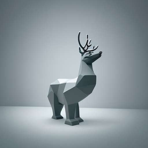 Midjourney Animal Sculptures: Frozen Art Collection - Socialdraft