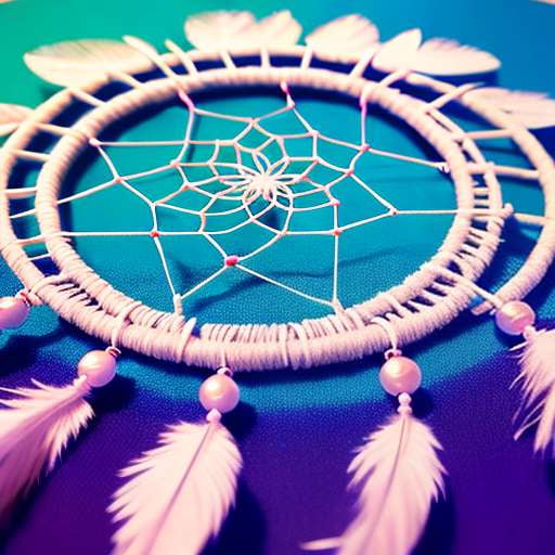 Dreamcatcher Midjourney Painting: One-of-a-Kind Handmade Prompt - Socialdraft