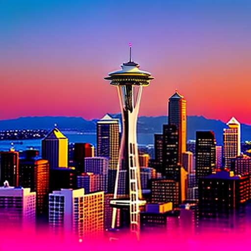 "Create Your Own Space Needle Artwork with Midjourney Prompt" - Socialdraft