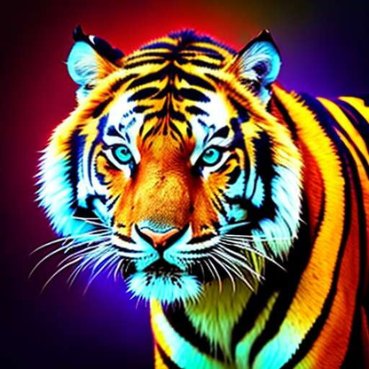 Tiger Midjourney - Create Your Own Unique Tiger Print Masterpiece - Socialdraft