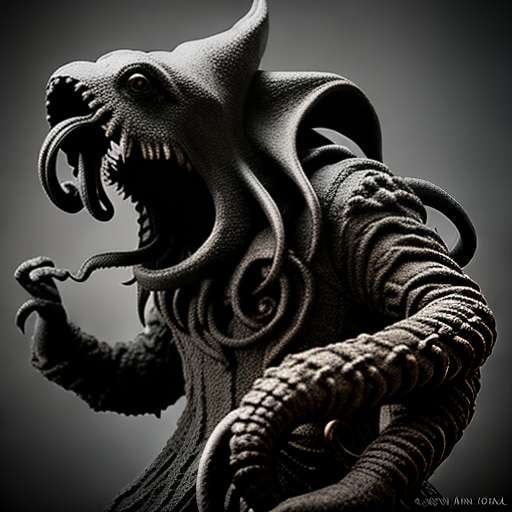 Cthulhu Monster Midjourney Prompt: Unique Lovecraftian Image Generation - Socialdraft