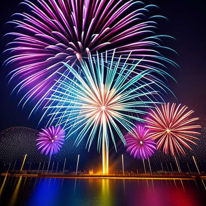 Fireworks Whirl Midjourney Image Generator Prompt - Socialdraft
