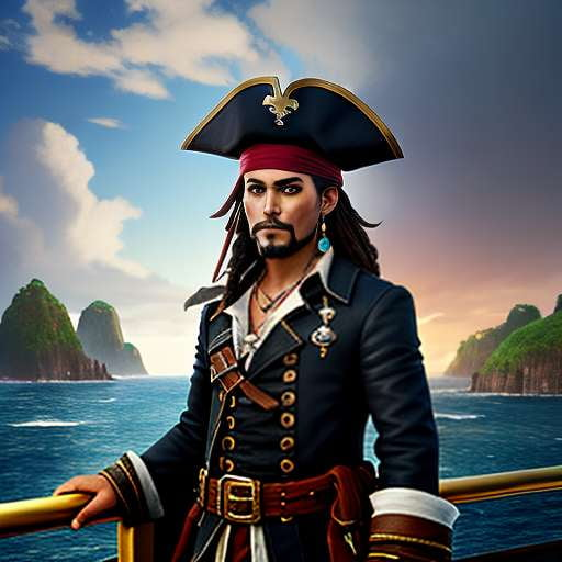 Pirate Character Creator: Custom Midjourney Prompts - Socialdraft