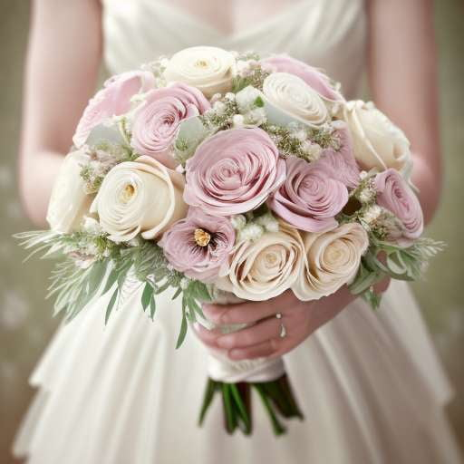 Customizable Midjourney Wedding Bouquets for DIY Brides - Socialdraft