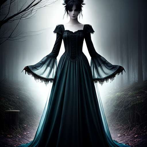 Ghostly Fashion Midjourney Prompts - Create Custom Haunting Images - Socialdraft