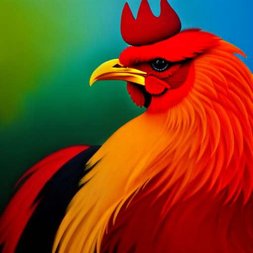 Rooster Portrait Midjourney Prompt: Customizable Text-to-Image Generation - Socialdraft