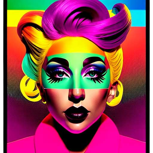 "Gaga Concert Poster Midjourney Prompt: Create Your Own Unique Masterpiece" - Socialdraft