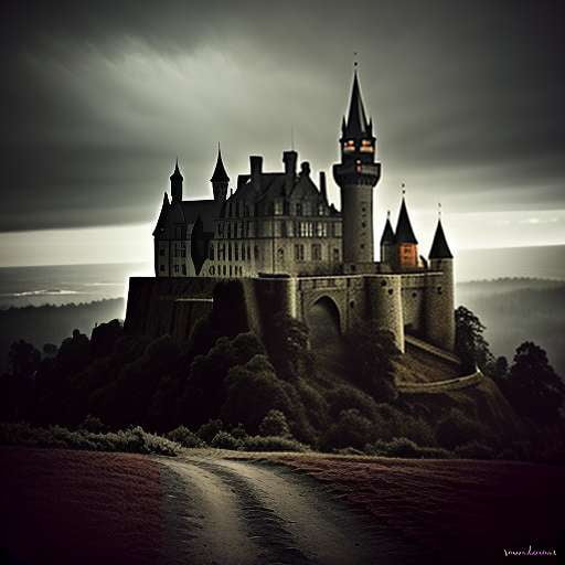 Cursed Castle Midjourney Image Prompt: Create Your Own Haunting Masterpiece - Socialdraft