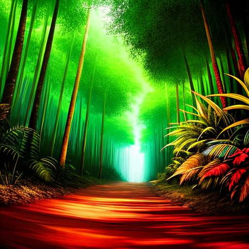 Rainforest Odyssey Midjourney Prompts - Customizable Jungle Scenes - Socialdraft