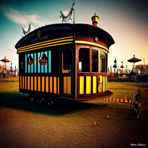 Uncanny Carnival Midjourney Prompt: Create Your Own Sinister Circus Masterpiece - Socialdraft