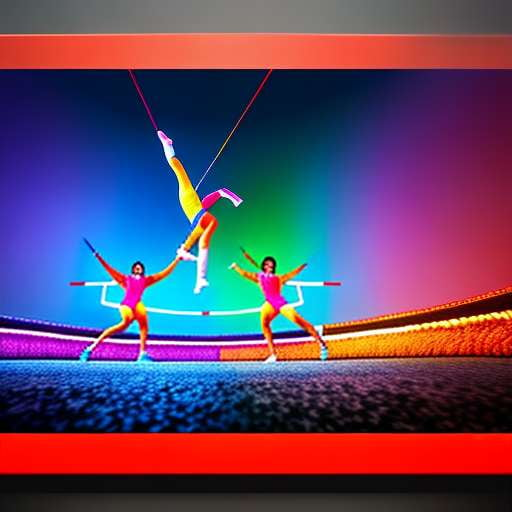 Midjourney Towering Circus Tumblers - Create a Spectacular Visual Masterpiece - Socialdraft
