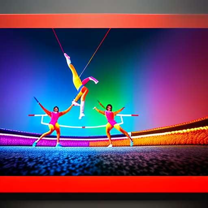 Midjourney Towering Circus Tumblers - Create a Spectacular Visual Masterpiece - Socialdraft