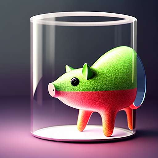 Glass Piggy Bank Midjourney Prompt for Customized Creations - Socialdraft