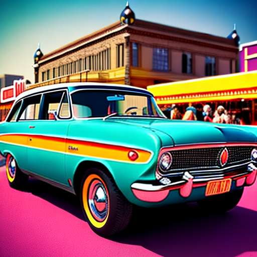 Classic Car Show Midjourney Prompt for Stunning Illustrations - Socialdraft