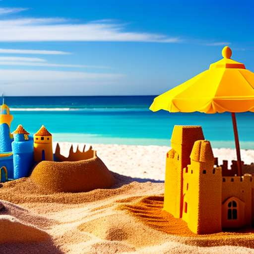 "Create Your Own Sandcastle Paradise" Midjourney Prompt for Custom Art and Decor - Socialdraft