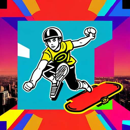 Roller Skating Midjourney Gift Card: Create Your Own Personalized Skater Design! - Socialdraft