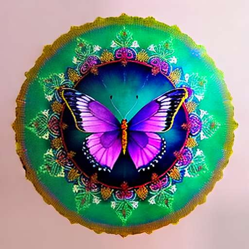 Butterfly Mandala Midjourney: Unique Customizable Text-to-Image Prompts - Socialdraft