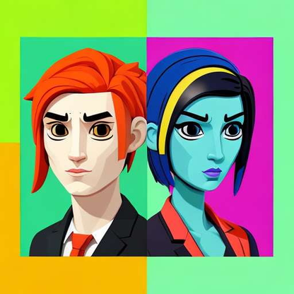 Mobile Game Avatars: Customizable Male and Female Characters - Socialdraft
