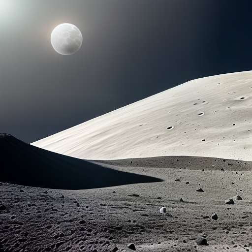 Lunar Prospecting System Midjourney Images: Generate Custom Lunar Landscapes - Socialdraft