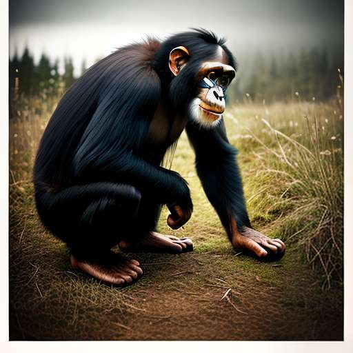 Chimpanzee Viking Midjourney Prompt: Customizable Text-to-Image Model - Socialdraft