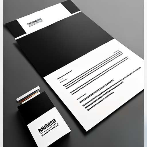 Professional Letterhead Design - Customizable Midjourney Prompt - Socialdraft