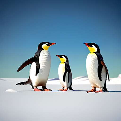 Penguins Midjourney Prompt: Customizable Penguin Art Pieces - Socialdraft