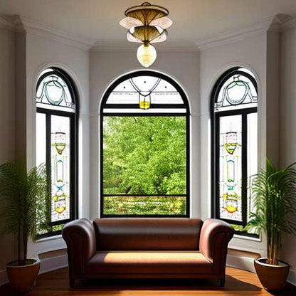 "Art Nouveau Interiors: Customizable Midjourney Prompts" - Socialdraft