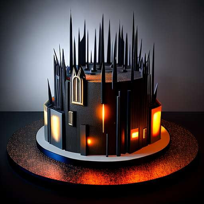 Chilling Underworld Cake Midjourney Prompt: Create Your Own Creepy Confection - Socialdraft