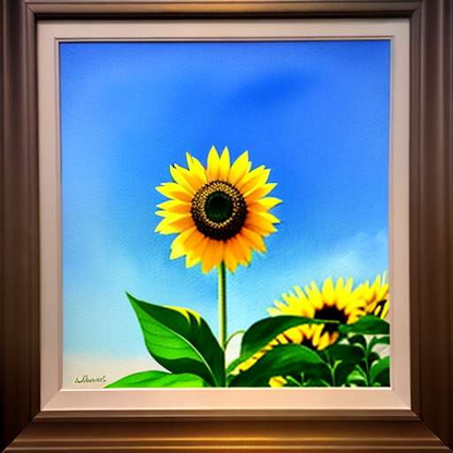 Summer Sunflower Midjourney - Create Your Own Stunning Sunflower Art - Socialdraft