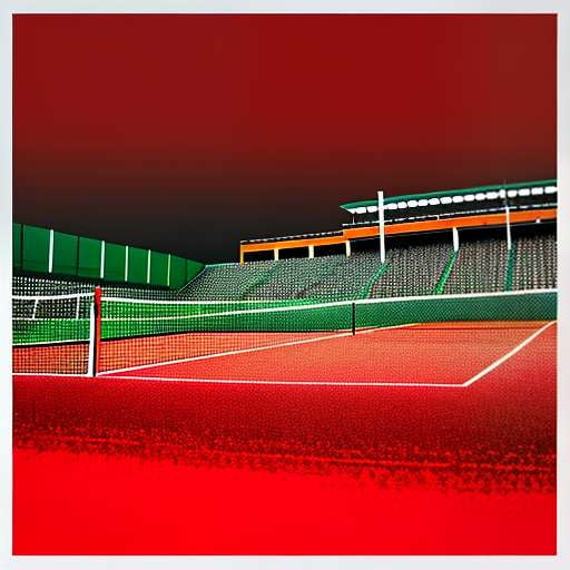 Clay Court Inspiration: Create Your Own Tennis Midjourney Art - Socialdraft