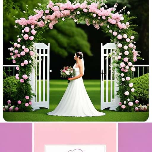 Bridal Shower Bliss Sticker Pack - Midjourney Image Prompts for DIY Favors & Decor - Socialdraft