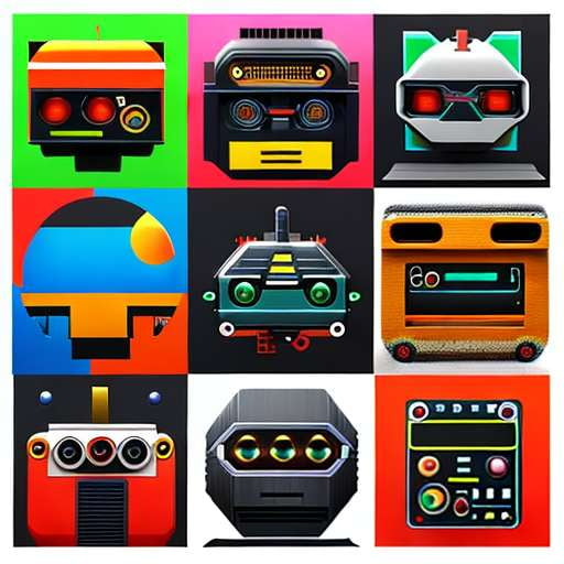 "Robo-Adventures" Sticker Pack: A Midjourney Prompt for Unique Robotics Illustrations - Socialdraft