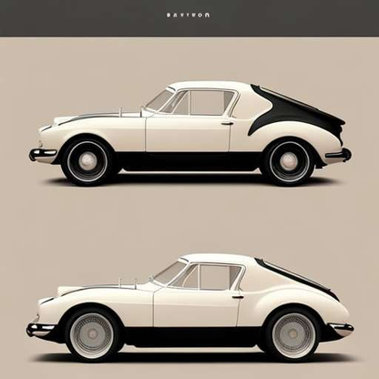 Retro Car Midjourney Illustrations - Create Your Own Vintage Car Profiles - Socialdraft