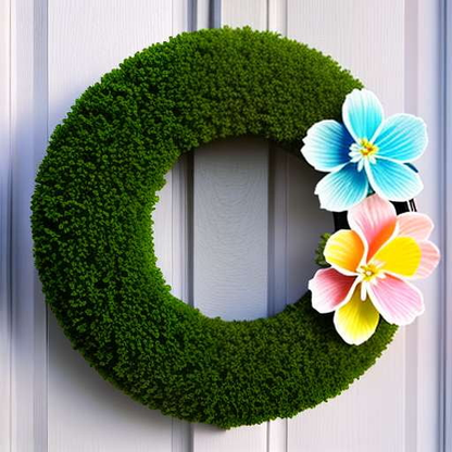 Animal Topiary Door Hanger Midjourney Prompt - Create Your Own Custom Design - Socialdraft