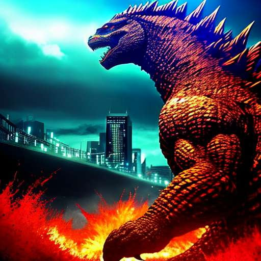 Godzilla Midjourney Prompt: Create Your Own Monster Masterpiece - Socialdraft