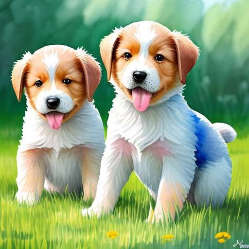 Midjourney Prompts for Adorable Canine Art: Create Your Own Super Cute Dogs - Socialdraft