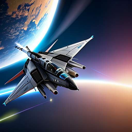 Starship Fighter Squadron Custom Midjourney Prompt - Socialdraft